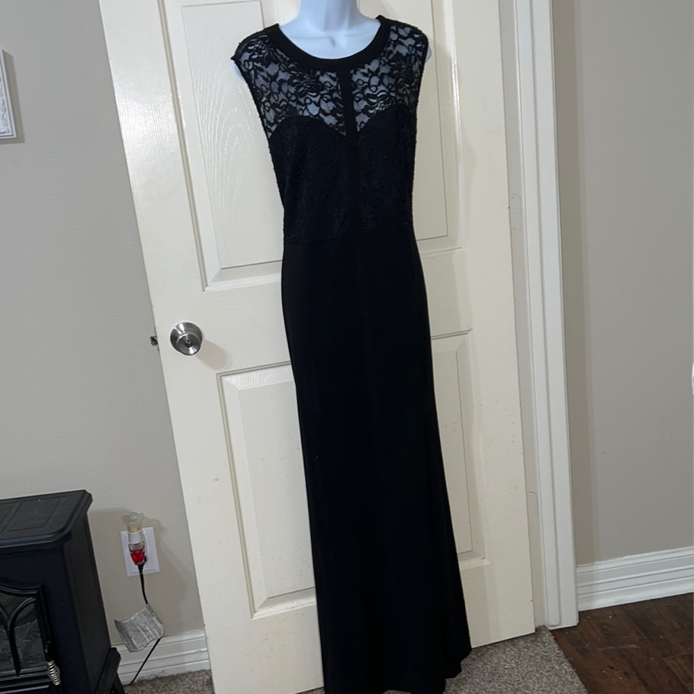 Black Lace Formal Dress NWT